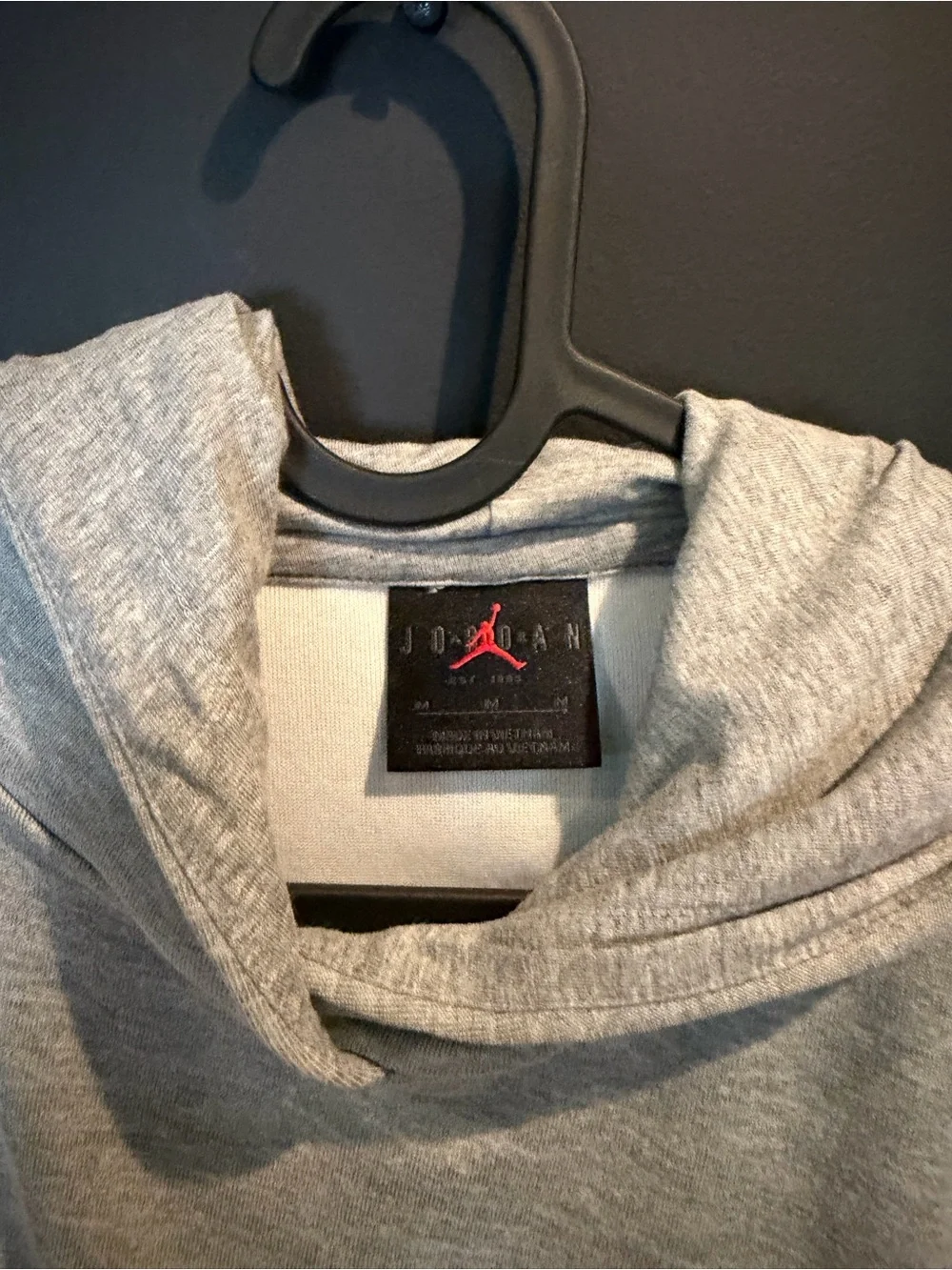 Michigan Gray Hoodie size medium